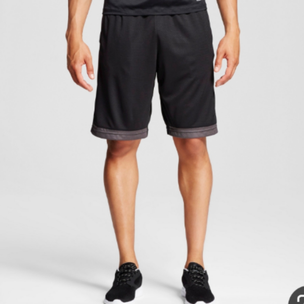 Men's Court Shorts c9 Champion Black Grey